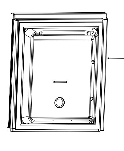 norcold 634069 *SPECIAL ORDER* DOOR LINER ASSY-UPPER LH- - Young Farts RV Parts