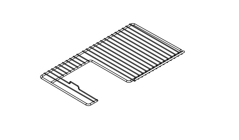 norcold 638483 *SPECIAL ORDER* SHELF WIRE CUT OUT - Young Farts RV Parts