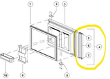 Norcold  Replacement Freezer Door Handle 61649038