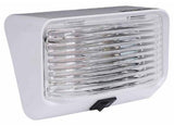 Optronics RVPL3C Porch Light with Switch - White/Clear