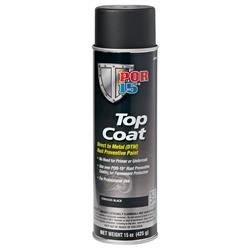 Paint Por 15 45918 For Coating Storage Tanks/ Machinery/ Structural Steel/ Steel Doors/ Fire Escapes/ Conveyors To Prevent Rust And Provide Permanent Protection, Chassis Black, Aerosol Can, 15 Ounce - Young Farts RV Parts