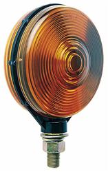 Parking/ Turn Signal Light Assembly Peterson Mfg. V335-2 Amber And Red; Double Faced; Incandescent; Round - Young Farts RV Parts