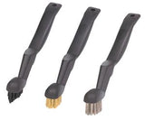Parts Cleaning Brush Carrand 92004 Grip Tech ™, Used For Cleaning Battery Terminals And Spark Plugs, Nylon Brush