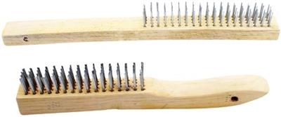 Parts Cleaning Brush Performance Tool 1450 Steel Bristle With Wood Handle - Young Farts RV Parts