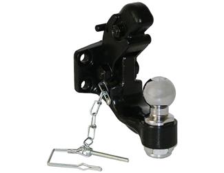 Pintle Hook Buyers Products 10050 Bolt-On Mount, 12000 Pound Towing Capacity, 3000 Pound Vertical Capacity, 1-3/4