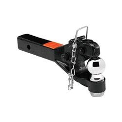 Pintle Hook Tow Ready 63042 2" Receiver Mount, 12000 Pound Towing Capacity, 2400 Vertical Tongue Weight, Solid Shank - Young Farts RV Parts