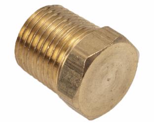 Pipe Plug Fitting Sierra Marine 18-4263 Marine Series, 1/8"-27 NPT, Brass, Hex Head, Single - Young Farts RV Parts