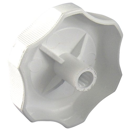 PLASTIC KNOB 1/2" SHAFT W - Young Farts RV Parts