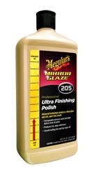 Polishing Compound Meguiars M20532 Mirror Glaze; Removes Light Swirls and Adds Gloss Clarity; Ultra Finishing Compound; Liquid; 32 Ounce - Young Farts RV Parts