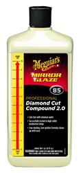 Polishing Compound Meguiars M8532 Mirror Glaze; Removes Light Swirls and Adds Gloss Clarity; Diamond Cut Compound; Liquid; 32 Ounce; SingleMeguiar's® Mirror Glaze® Diamond Cut Compound 2.0 is a super-fast, low swirl compound. It’s the answer for high soli - Young Farts RV Parts