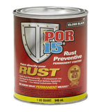 Por 15 45004 Rust Treatment, Gloss Black, 1 Qt.