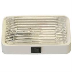 Porch Light LaSalle Bristol GSAM4018 Incandescent Bulb, Rectangular Shape, 6" Length x 3-1/2" Width x 2" Depth, Clear And Amber Lens, With Switch LaSalle Bristol, LP sources, manufactures and distributes products for the factory-built housing, recreationa - Young Farts RV Parts