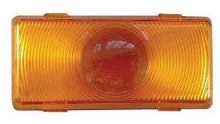 Load image into Gallery viewer, Porch Light Lens Creative Products 89-100A Command ®; Replacement For Command Classic 12 Volt Incandescent Porch Lights 007-50SAC; Amber; Single - Young Farts RV Parts