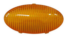 Load image into Gallery viewer, Porch Light Lens Valterra DG71263VP Diamond Group; Replacement Lens For Diamond Group DG72408VP/ DG71257VP/ DG71258VP/ DG71259VP Standard Porch Light; Oval; Amber; Acrylic; Snap-On - Young Farts RV Parts