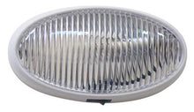 Load image into Gallery viewer, Porch Light Valterra DG71257VP Diamond Group, Incandescent Bulb, 6&quot; x 3-1/2&quot; x 2&quot;, Oval, Clear Lens, White Base, Snap In, ABS Plastic, Surface Mount - Young Farts RV Parts