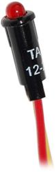Power Indicator Light Blue Sea 8171-BSS For Circuit Breaker Panel; 11/64" Mounting Hole Diameter; 1.5 Milliamps At 12 Volts; 3.2 Milliamps At 24 Volts; 26 Gauge Wire - Young Farts RV Parts