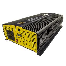 Power Inverter Go Power 80179 Modified Sine Wave Inverter; 5000 Watts Output/ 10000 Watts Surge; 80 Percent Efficiency; Four Outlets; Without Remote; Low Voltage; 9.92" x 4.13" x 18.50" - Young Farts RV Parts
