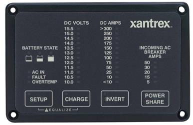 Power Inverter Remote Control Xantrex 84-2056-01 For Connecting Freedom 458 Series Inverter; No Display - Young Farts RV Parts