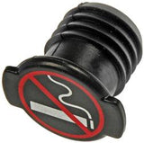 Power Port Socket Cap Dorman 56418 No Smoking Symbol; Black
