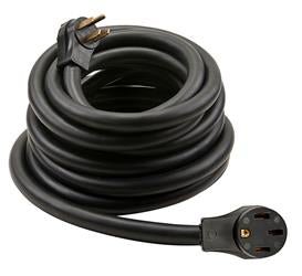 Power Supply Cord FLEX50A, 30' Length, 50 Amp, 4 Prong Male x Female End - Young Farts RV Parts