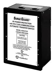 Power Transfer Switch SouthWire Corp. 40350RVC3 Surge Guard; RVC Compatible With Full RV Power Protection; 120/ 240 Volts; 50 Amp - Young Farts RV Parts