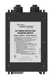Power Transfer Switch SouthWire Corp. 40450RVC3 Transfer Power Between Shore And RV Generator; Automatic; 120/ 240 Volts; 50 Amp; 8.84