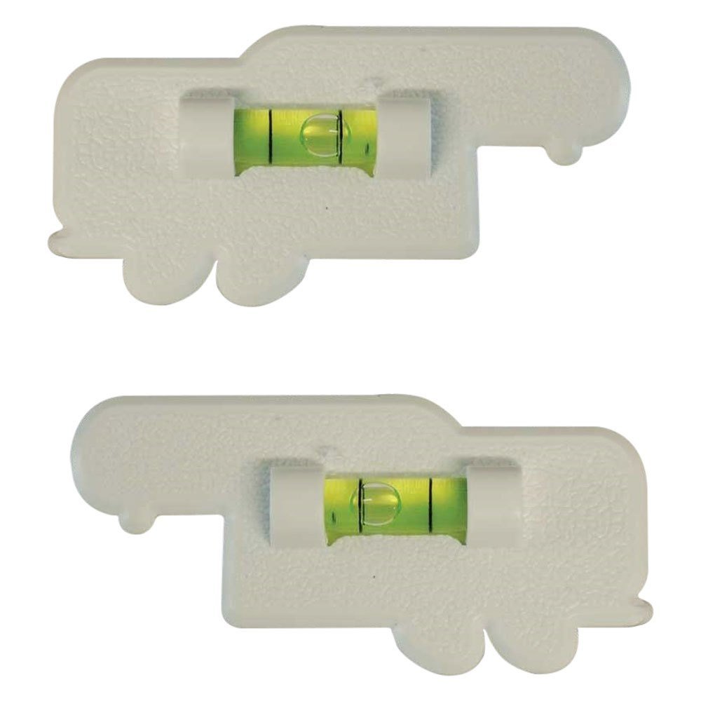 Prime Products Stick On 5Th Wheel Style White Levels - Young Farts RV Parts