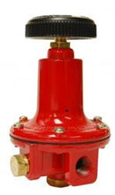 Load image into Gallery viewer, Propane Regulator Marshall Excelsior MEGR-6120-30 Excela-Flo; 1/4&quot; FNPT Inlet x 1/4&quot; FNPT Outlet; 1 To 30 PSI; Without Hose; Adjustable Type; Wet Coated; Red; Die Cast Aluminum - Young Farts RV Parts