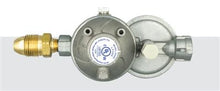 Load image into Gallery viewer, Propane Regulator Suburban Mfg LP-R524HP Horizontal Vent With Excess Flow Device; With Shut Off Valve; POL Inlet With Excess Flow Vent (EFV) x 3/8&quot; Female NPT Outlet; Outlet Pressure Of 11&quot; Water Column (WC); Two Stage; 160000 BTU Per Hour; Without Hose - Young Farts RV Parts