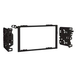 Radio Mounting Kit Metra Electronics 95-2009 TurboKits; For Installing An Aftermarket Double-DIN/ ISO-Mount Or Two Single-DIN Vehicle Radios; Painted; Black; ABS Plastic - Young Farts RV Parts
