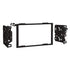 Radio Mounting Kit Metra Electronics 95-2009 TurboKits; For Installing An Aftermarket Double-DIN/ ISO-Mount Or Two Single-DIN Vehicle Radios; Painted; Black; ABS Plastic - Young Farts RV Parts