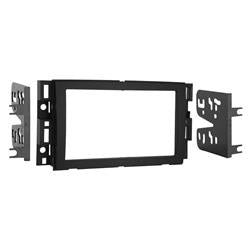 Radio Mounting Kit Metra Electronics 95-3305 TurboKits; For Installing An Aftermarket Double-DIN Or Two Single-DIN Vehicle Radios; Painted; OEM Black; ABS Plastic - Young Farts RV Parts