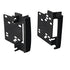 Radio Mounting Kit Metra Electronics 95-6511 TurboKits; For Installing An Aftermarket Double-DIN Or Stacked ISO-Mount Vehicle Radio; Painted; OEM Black; ABS Plastic - Young Farts RV Parts