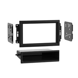 Radio Mounting Kit Metra Electronics 99-6510 TurboKits; For Installing An Aftermarket Recessed Single-DIN With Pocket Provision/ ISO-Mount With Pocket Provision/ Stacked ISO-Mount/ Or Double-DIN Vehicle Radio In Models With OEM Navigation Radios Only; Pai - Young Farts RV Parts