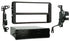 Radio Mounting Kit Metra Electronics 99-8201 TurboKits; For Installing An Aftermarket Recessed ISO-Mount Vehicle Radio With Pocket Provision; Painted; Black; ABS Plastic - Young Farts RV Parts