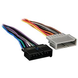 Radio Wiring Harness Metra Electronics 70-1817 TurboWire; For Installing Aftermarket Radio Using Existing Factory Wiring And Connectors/ Plugs Directly Into Vehicle OE Harness At Radio/ Power/ 4-Speaker - Young Farts RV Parts