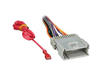 Radio Wiring Harness Metra Electronics 70-2003 TurboWire; For Installing Aftermarket Radio Using Existing Factory Wiring And Connectors/ 24-Pin/ Plugs Directly Into Vehicle OE Harness At Radio/ Power/ 4-Speaker - Young Farts RV Parts