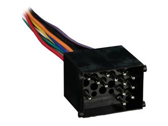 Radio Wiring Harness Metra Electronics 70-8590 TurboWire; For Installing Aftermarket Radio Using Existing Factory Wiring And Connectors/ Plugs Directly Into Vehicle OE Harness At Radio/ Power/ 4-Speaker - Young Farts RV Parts