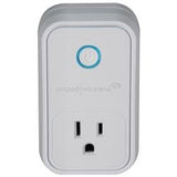 Receptacle Digital Products International AWP48W Amped Wireless; Indoor Use Only; Smart Plug; 15 Amp/ 125 Volt AC Power; Non Ground Fault Interrupter; Single Receptacle; AC 3 Pin Plug; White; Receptacle Only; Surge Protection; 802.11 b/g/n Connectivity