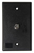 Load image into Gallery viewer, Receptacle King PB1001 Use To Provide Power To An Amplified TV Antenna; Outside/ Indoor Use; 12 Volt DC Campground Cable Input; Spade Terminal; Single; Black; 3-1/2&quot; x 2-3/4&quot; x 2&quot; - Young Farts RV Parts