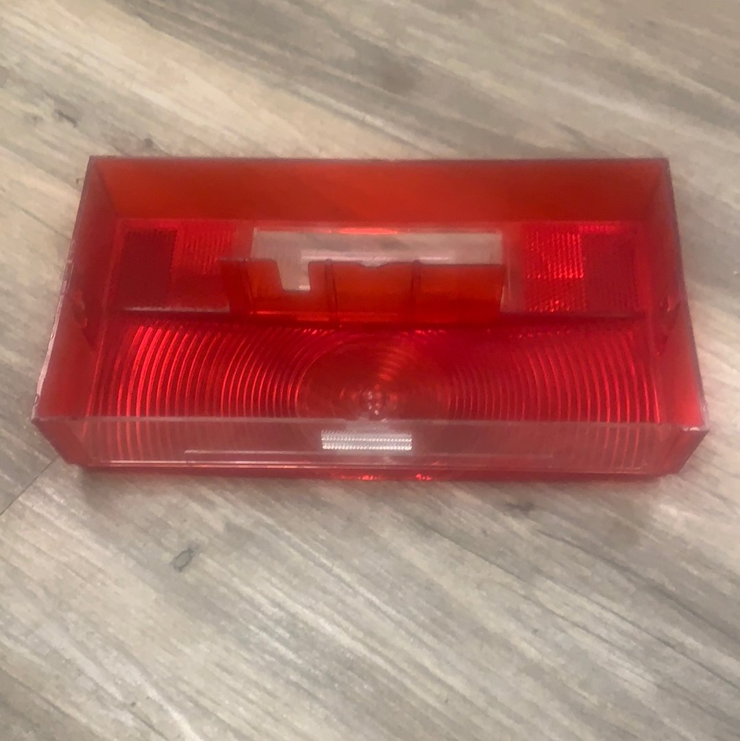 Rectangle lens tail light with back up & license plate SAE-AILRST-73 | 910-950 Bargman - Young Farts RV Parts