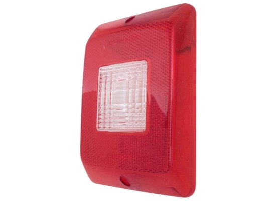 Red tail light lens SAE-AR-DOT | P2-85-DOT Bargman - Young Farts RV Parts