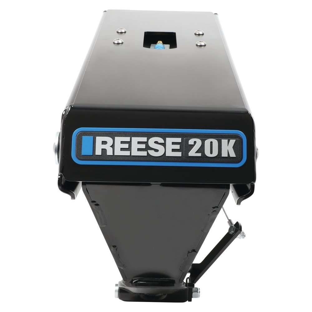 Reese 94920 - Goose Box 5th-Wheel-To-Gooseneck Air Ride Coupler Adapter 20,000 lbs. Capacity, Fits Lippert (1621, 1716, 0719, Rhino), Fabex PB 600 Series - Young Farts RV Parts