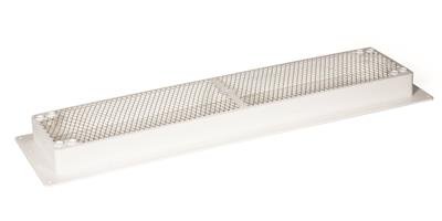 Refrigerator Vent Base Camco 42161 For Ventilation of RV Refrigerator Unit; For Dometic/ Camco and Newer Norcold Covers; Polar White; Plastic - Young Farts RV Parts