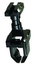 Refrigerator Vent Door Latch JR Products 00235 Use On Refrigerator Exterior And Interior Converter Doors; Latches Up to 0.057" Wall Thickness; Black - Young Farts RV Parts
