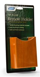 Remote Control Holder Camco 43533 Oak Accents ™, 5" Length x 4" Height x 1-3/4" Depth, Oak Finish, Hardwood - Young Farts RV Parts