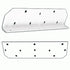 rieco-titian 559731 *SPECIAL ORDER* 2-PC. 13' HD. WIDE BRACKET WHITE - Young Farts RV Parts