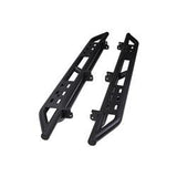 Rocker Panel Guard TrailFX BR012T TrailFX Rocker Guard Steps, Round Tube, Bolt On, Powder Coated, Matte Black, Steel