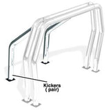Roll Bar Component Go Rhino 9560C Bed Bars Kit Component, Component For Go Rhino Bed Bar Kits, Pair of Kickers