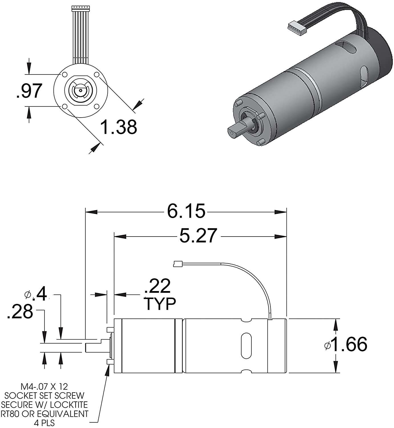 Roll over image to zoom in Lippert Components AP Products U.S. Gear Products 014-287298 Motor Slide Out 500:1 High Torque - Young Farts RV Parts